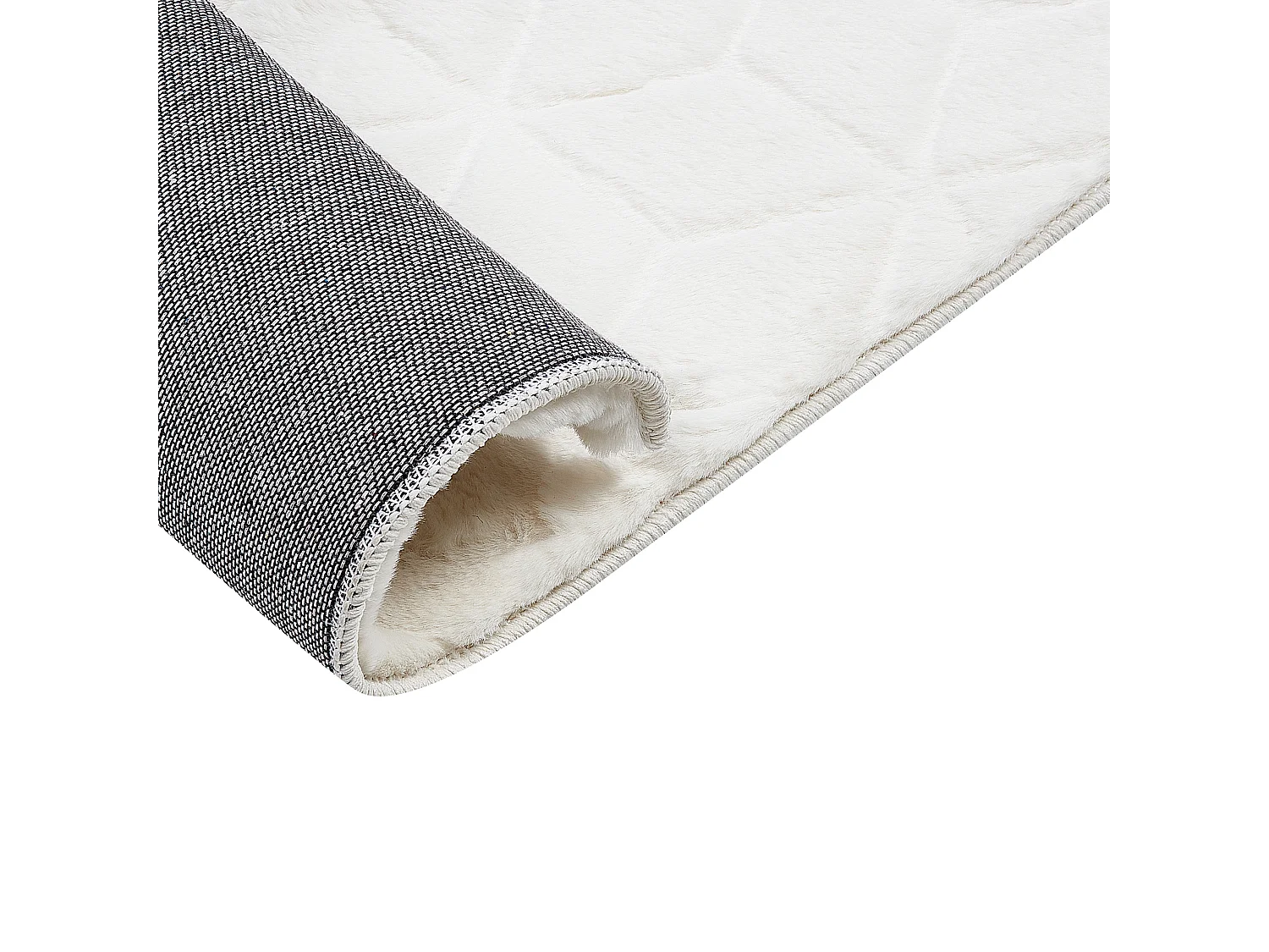 Alfombra blanca 160 x 230 cm THATTA