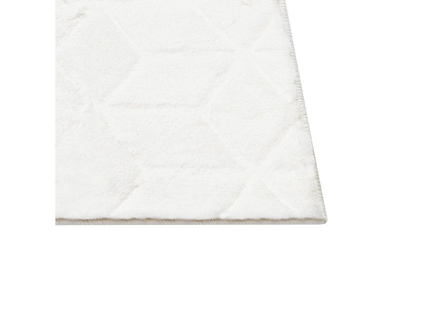 Alfombra blanca 160 x 230 cm THATTA