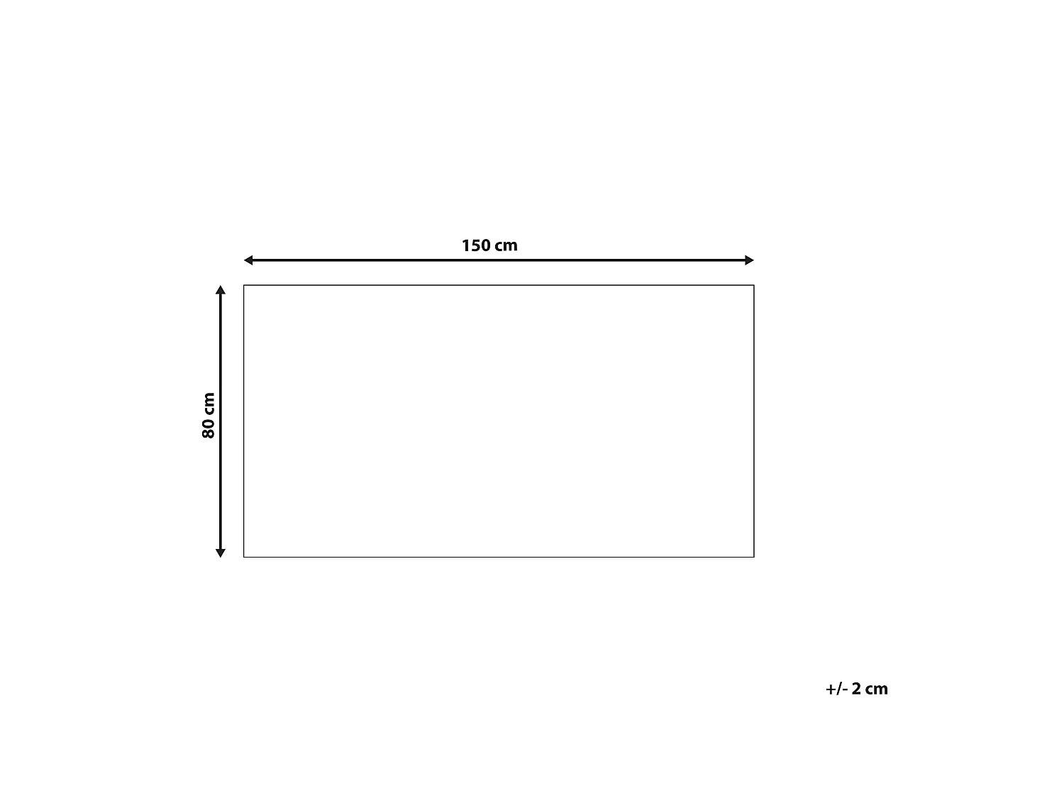 Tapis en fausse fourrure THATTA Gris 80 x 150 cm