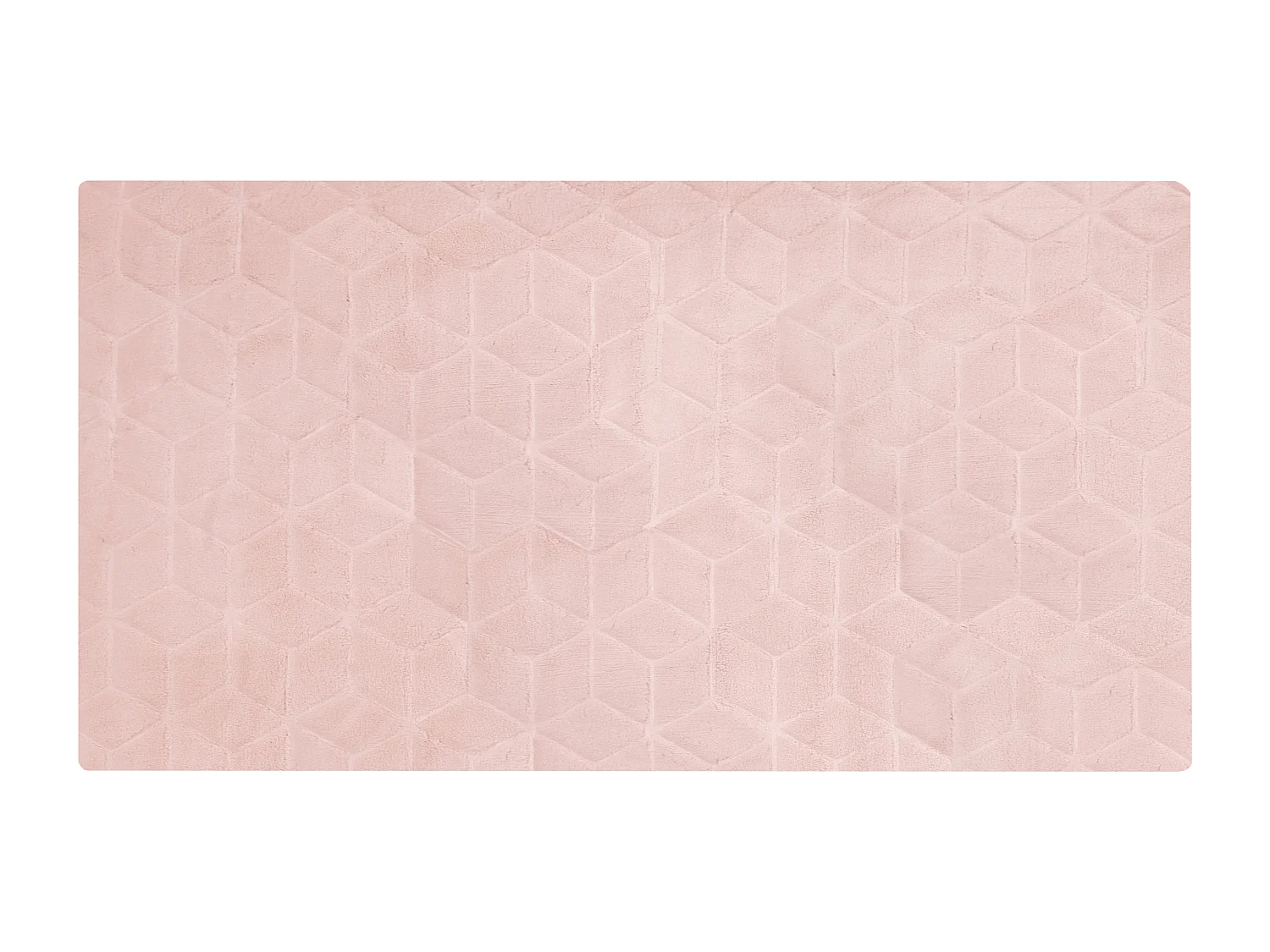 Vloerkleed kunstbont roze 80 x 150 cm THATTA