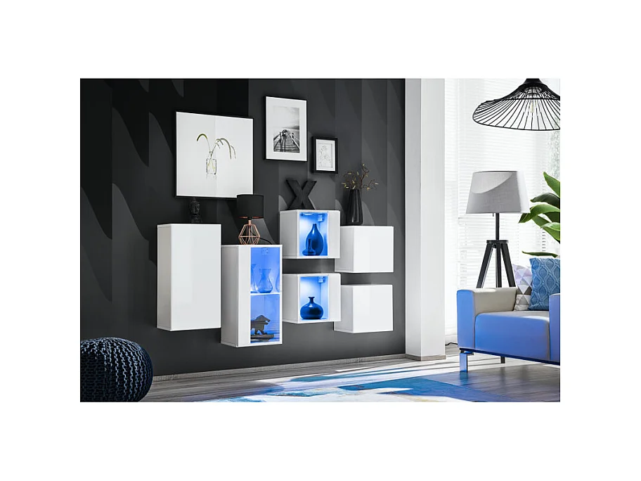 Meuble de Rangement "Switch IV" 320cm Blanc