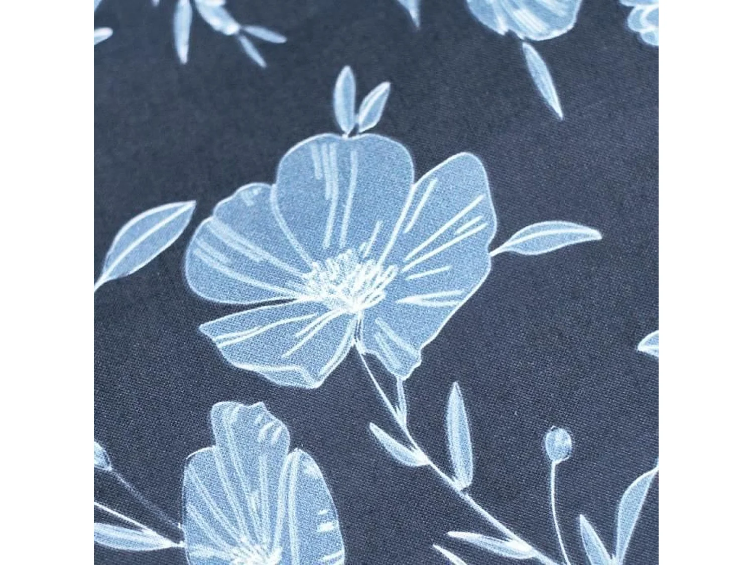 Bettwäscheset – 240 x 260 cm – Baumwolle mit Blumendruck