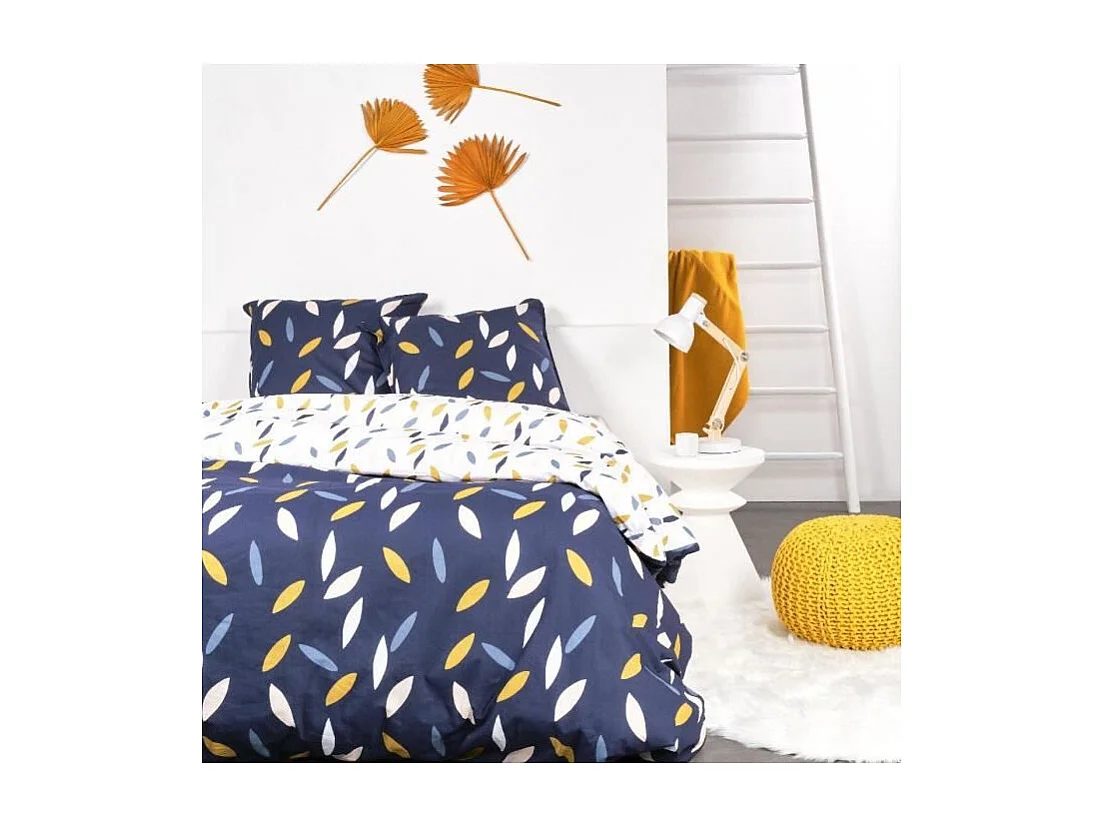 Parure de lit -  Sunshine - 240x220 cm - 2 personnes - coton imprimé floral