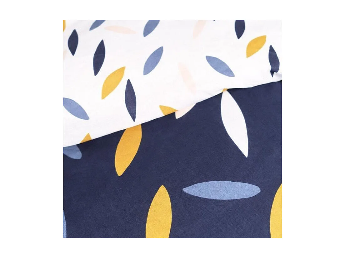 Parure de lit Sunshine - 240 x 220 cm - 2 personnes - coton imprimé floral