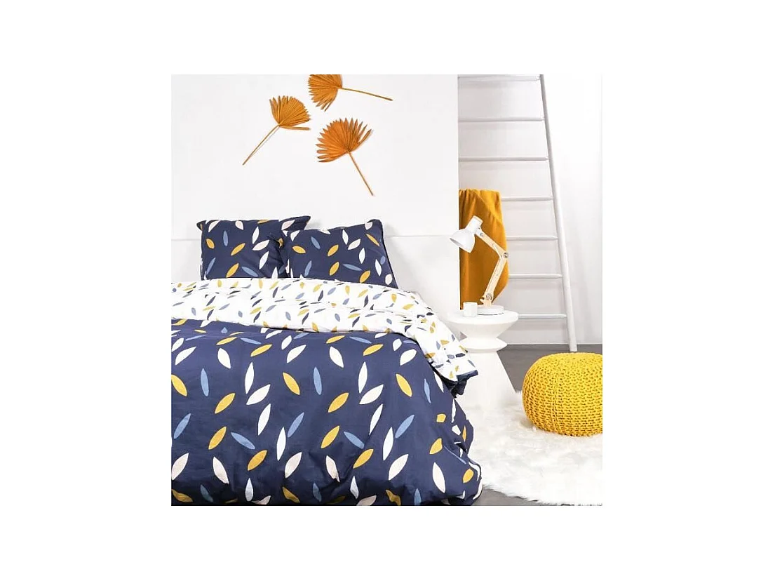 Parure de lit -  Sunshine - 240x220 cm - 2 personnes - coton imprimé floral
