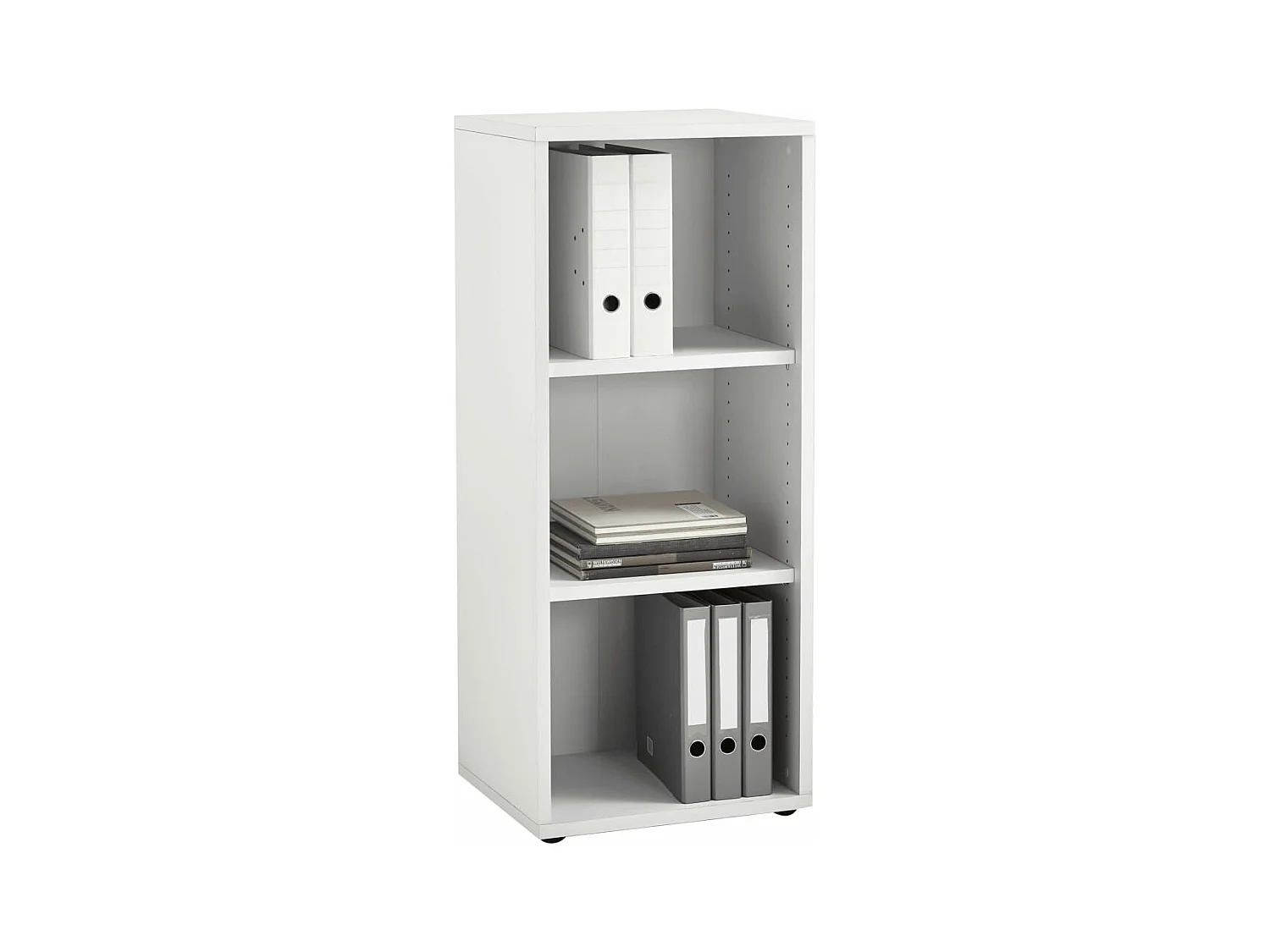 Étagère 3 Niveaux "Kazed" 113cm Blanc
