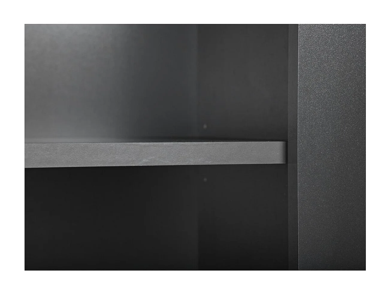 Étagère 3 Niveaux & 3 Tiroirs "Magnisa" 190cm Chêne & Gris