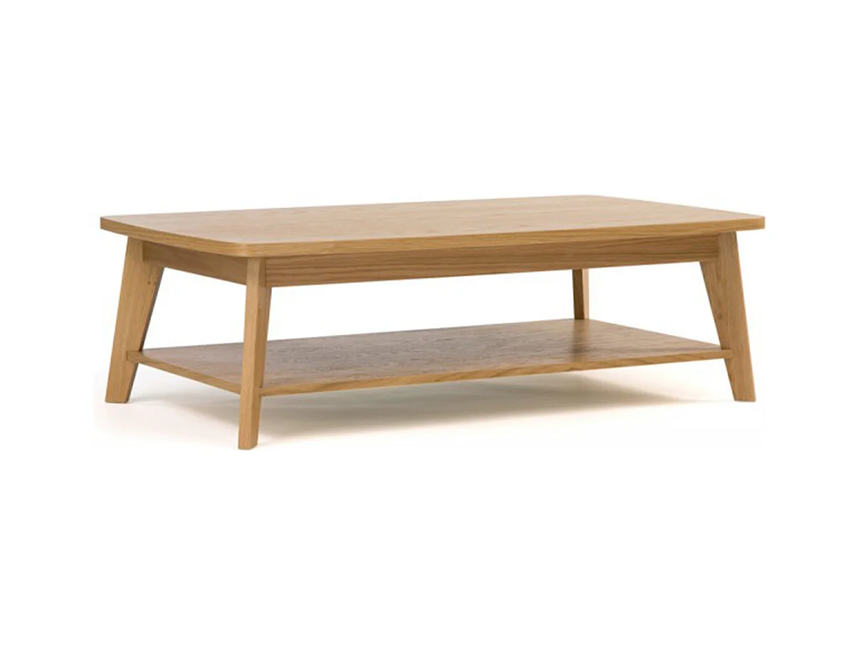 Table Basse Design "Kensal" 115cm Chêne