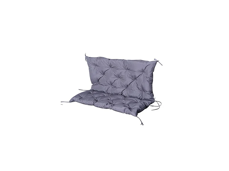 Coussin d’Assise Gris Banc 2 Places