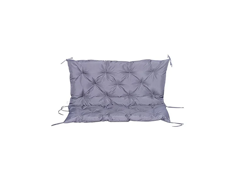 Coussin d’Assise Gris Banc 2 Places