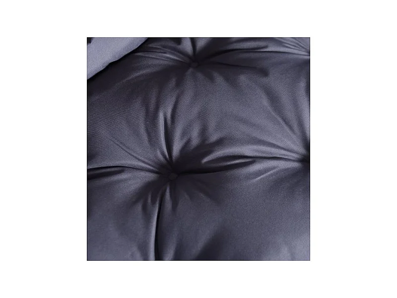 Coussin d’Assise Gris Banc 2 Places