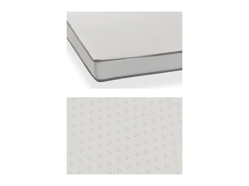 Matelas mousse 90 x 190 - Confort ferme - Epaisseur 10 cm - Fabrication europeenne - FINLANDEK Huopa