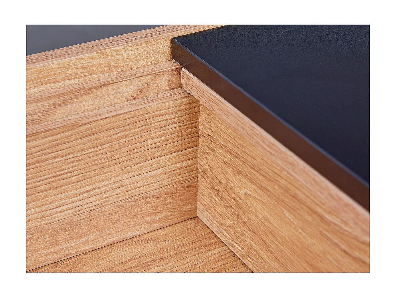 Table Basse Design "Flora" 110cm Chêne