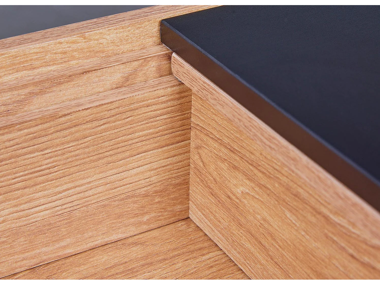 Table Basse Design "Flora" 110cm Chêne