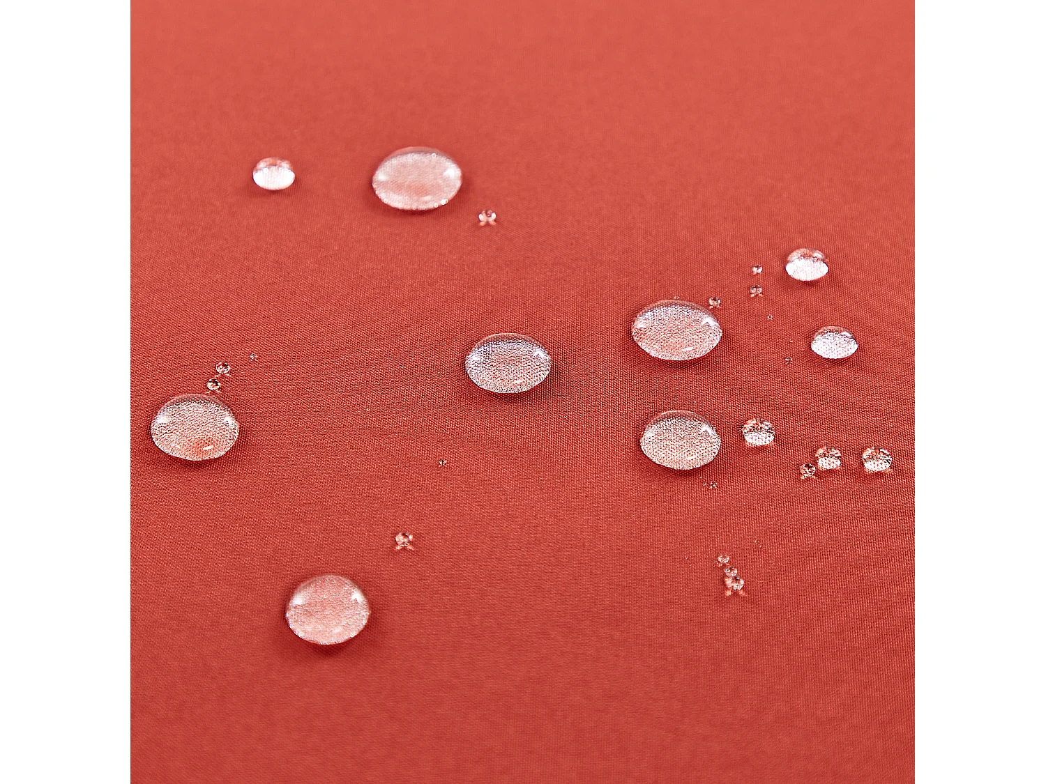 Moderne Auflage für Gartenbank rot mit Befestigungsband 169 x 50 x 5 cm Vivara