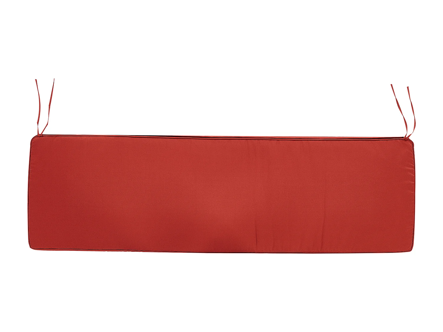 Almofada para banco de assento VIVARA 169 x 50 cm Vermelho escuro