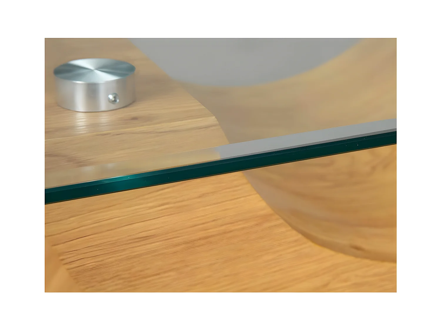 Table Basse Rectangulaire "Magnola" 110cm Naturel