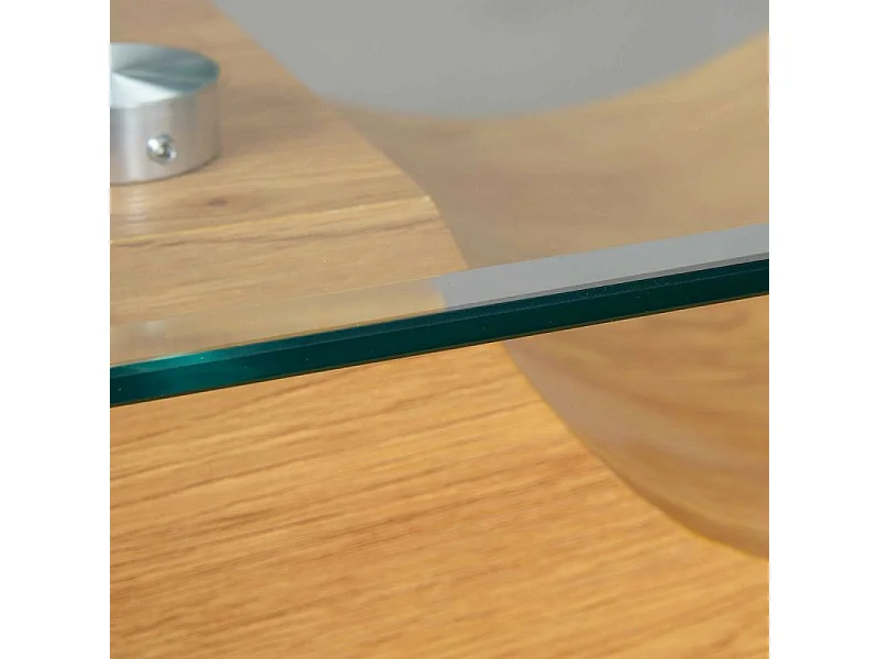 Table Basse Rectangulaire "Magnola" 110cm Naturel