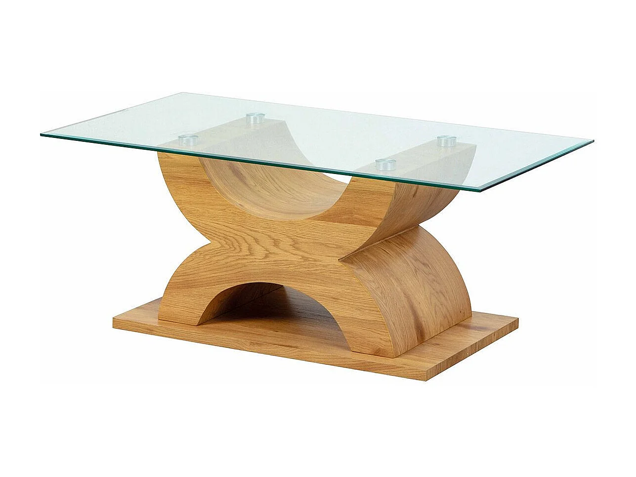 Table Basse Rectangulaire "Magnola" 110cm Naturel