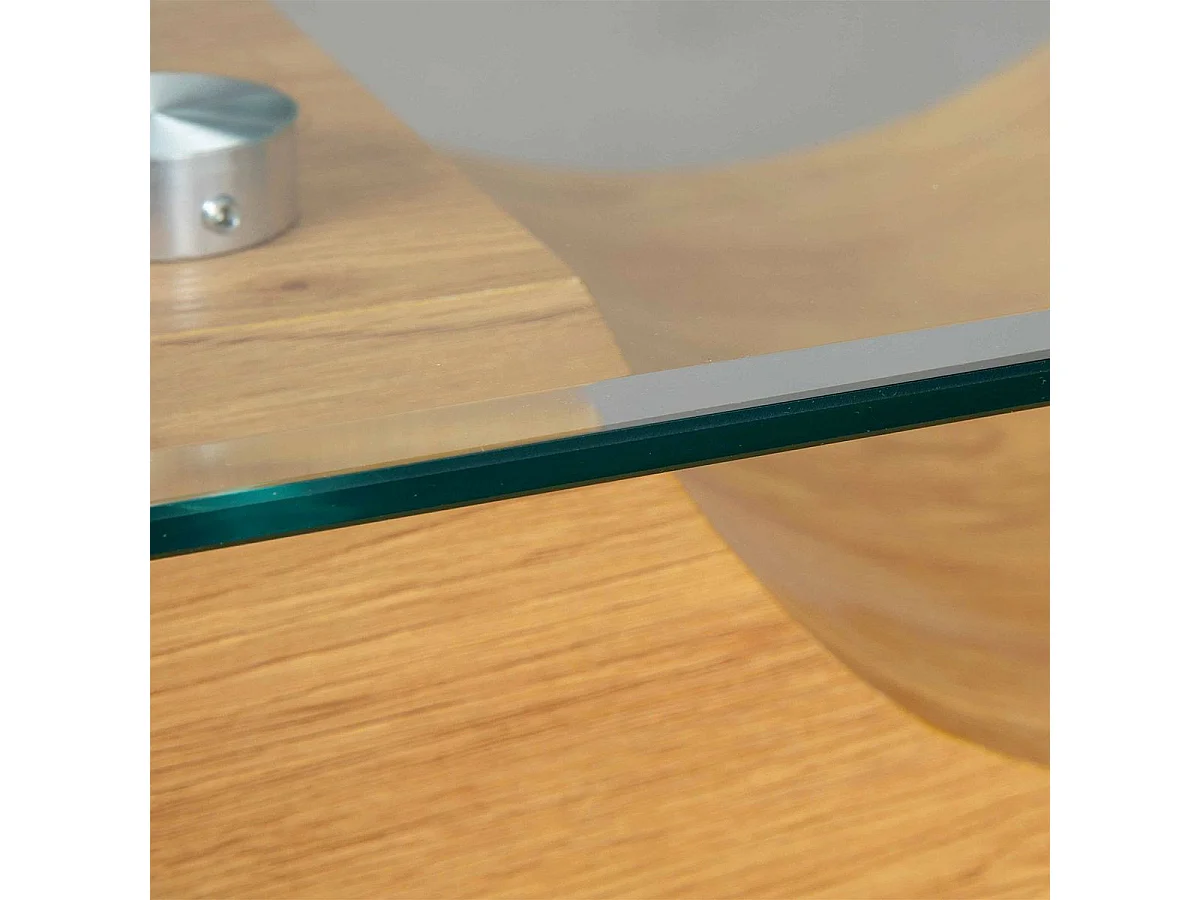 Table Basse Rectangulaire "Magnola" 110cm Naturel