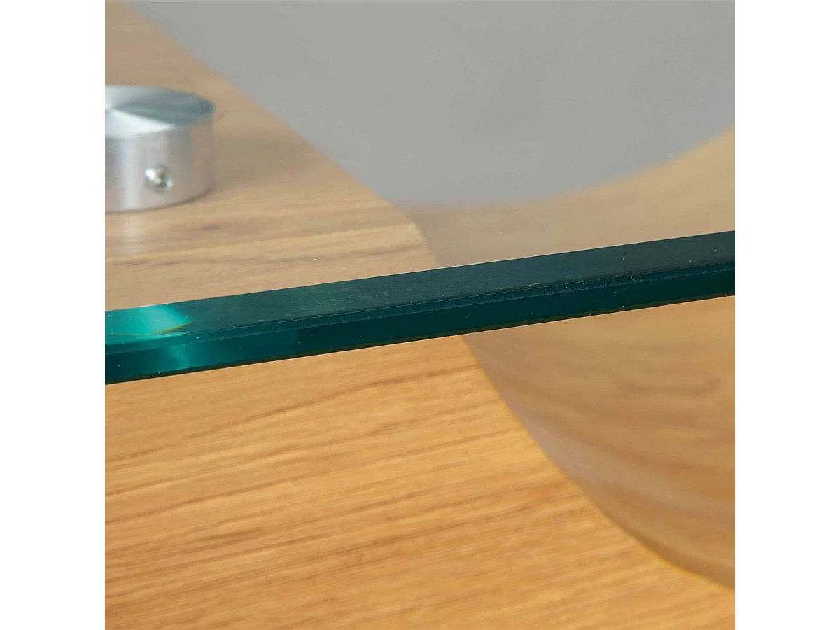 Table Basse Rectangulaire "Magnola" 110cm Naturel