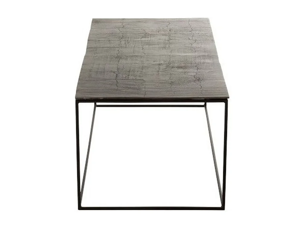 Table Basse Rectangulaire "Oxidize" 110cm Noir