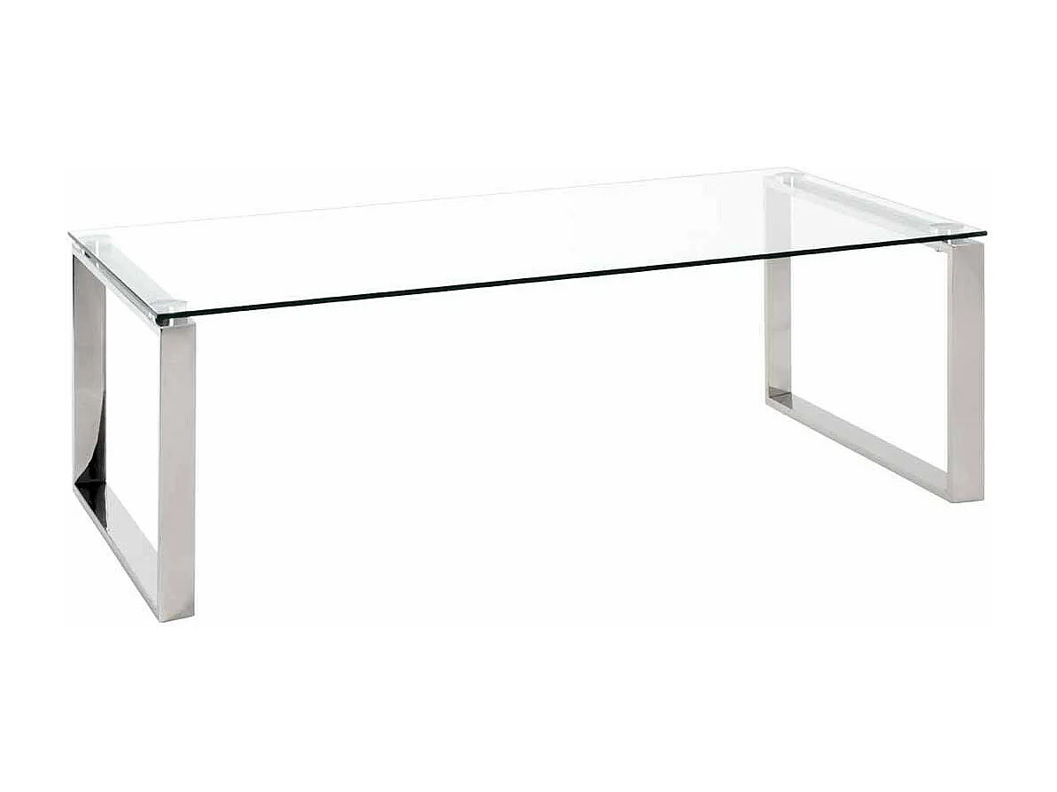 Table Basse Design "Hytin" 120cm Argent