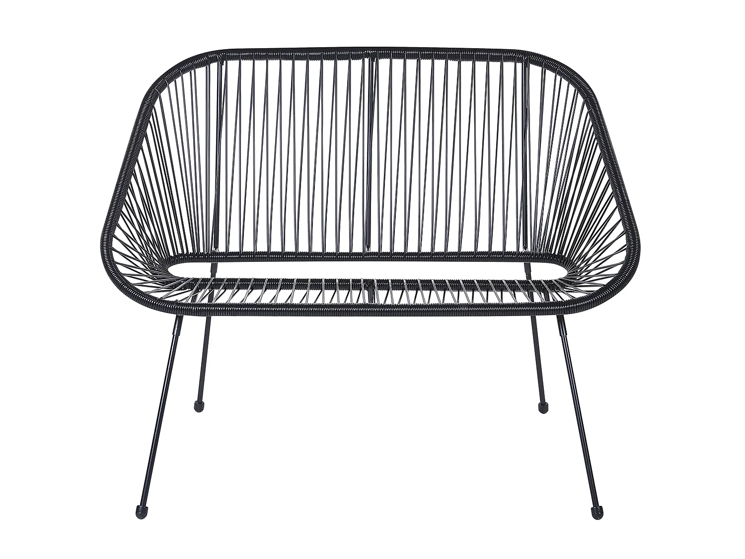 Tuinbank ACAPULCO II 113 cm Zwart