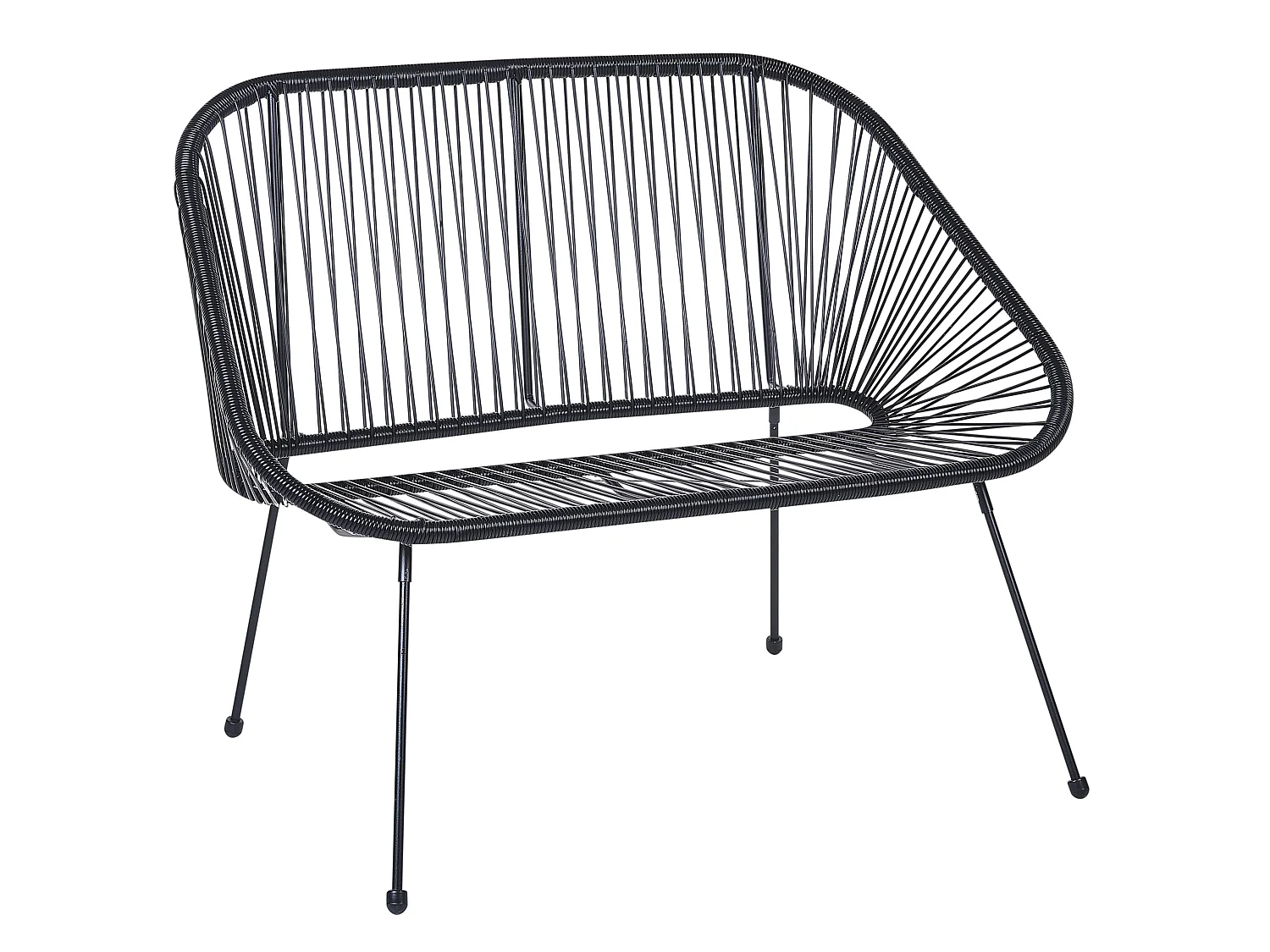 Tuinbank ACAPULCO II 113 cm Zwart