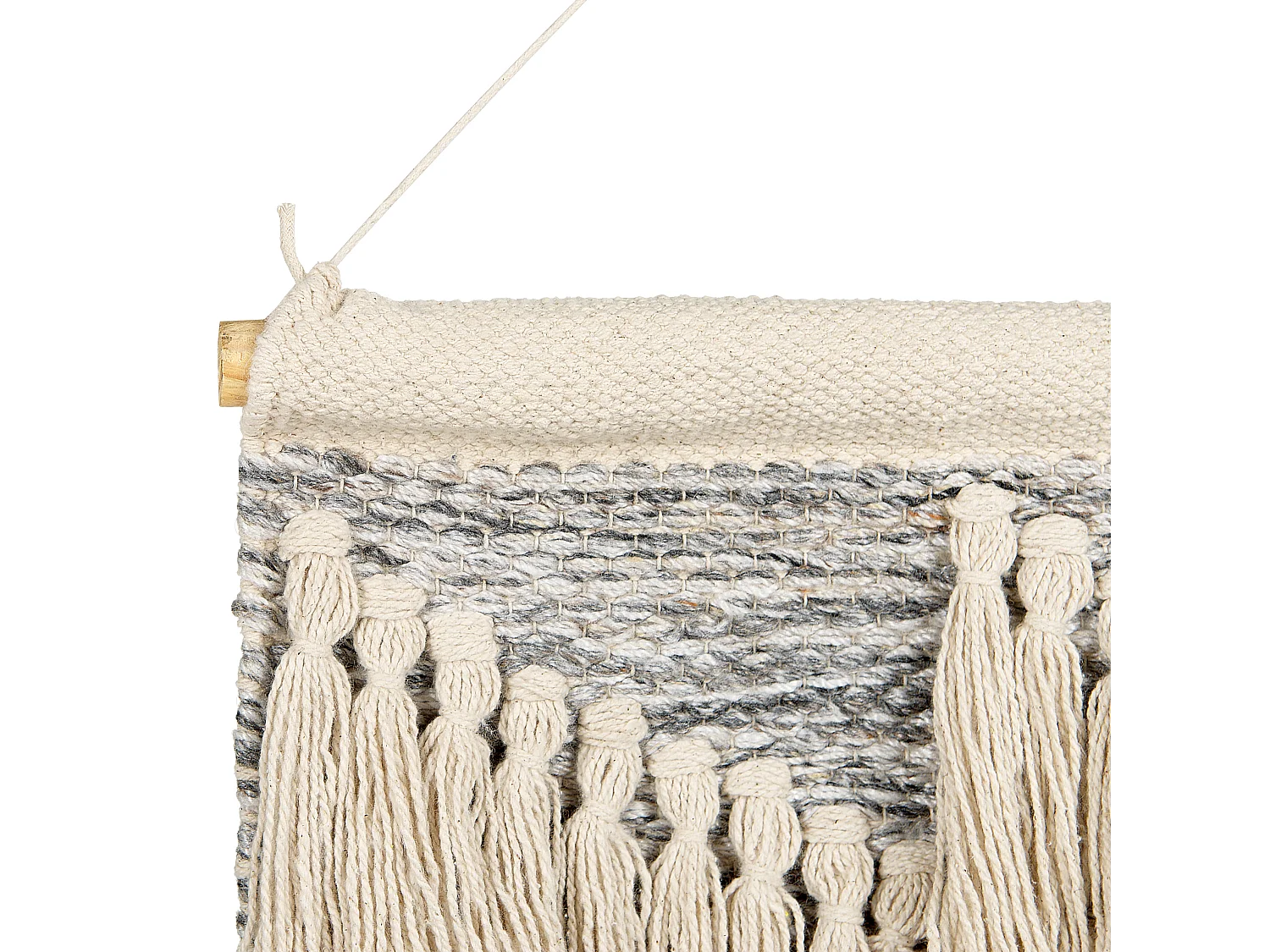 Decoração de parede em tecido KOTRA Algodão 106 cm Creme