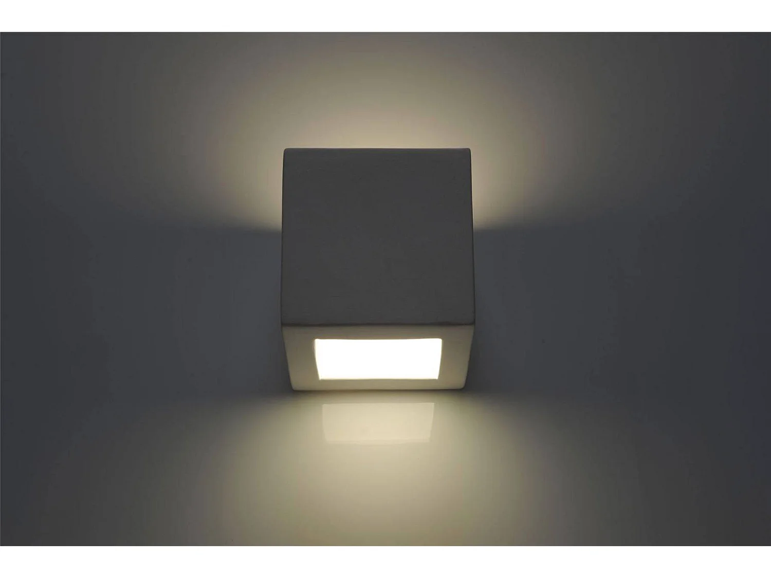 Kinkiet ceramiczny LEO biały