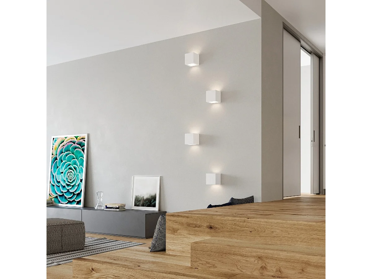 Kinkiet ceramiczny LEO biały