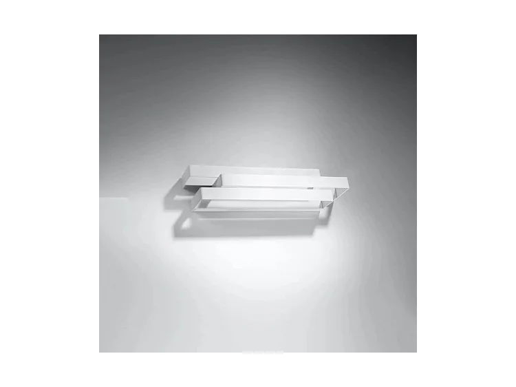 Wandlampen Frost Modern Van  - 2 Lichtbronnen - L.42 X H.10 Cm - Wit
