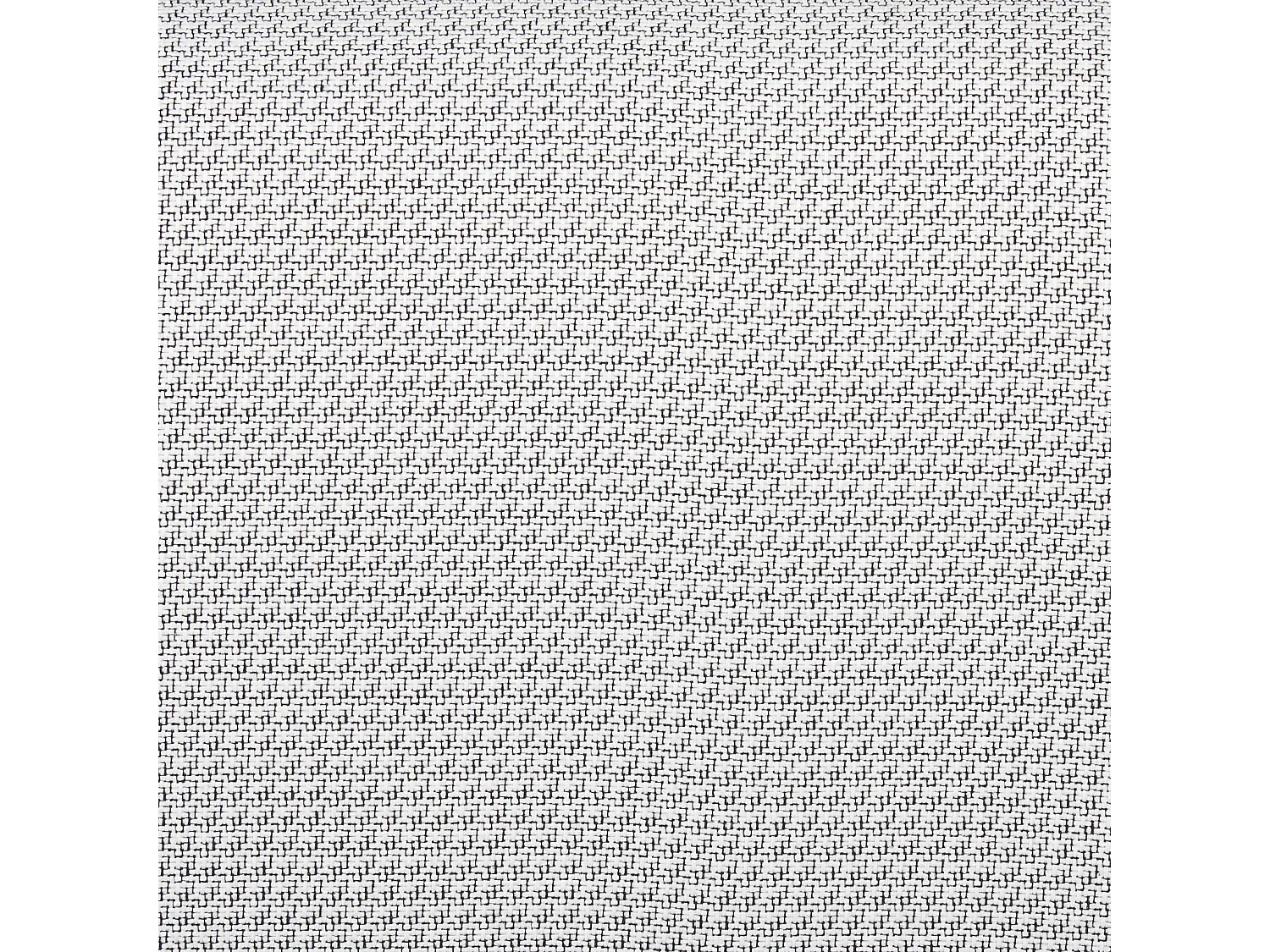 Canapé 2 places LOEN Tissu Noir/blanc