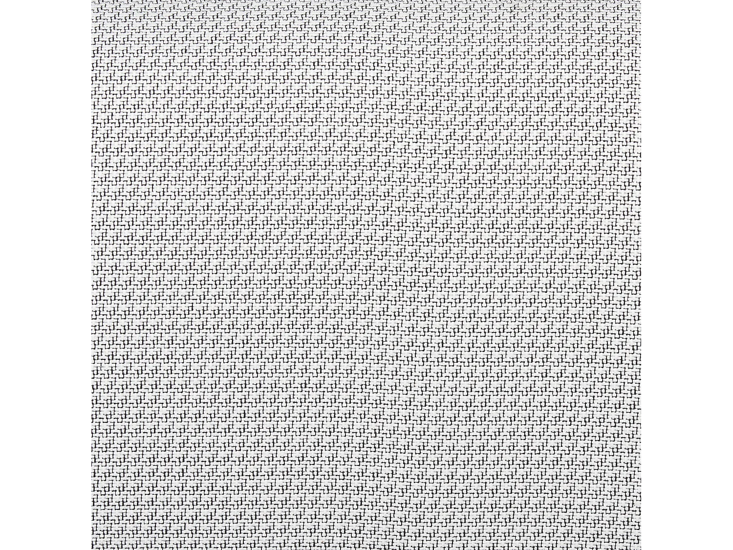 Canapé 2 places LOEN Tissu Noir/blanc