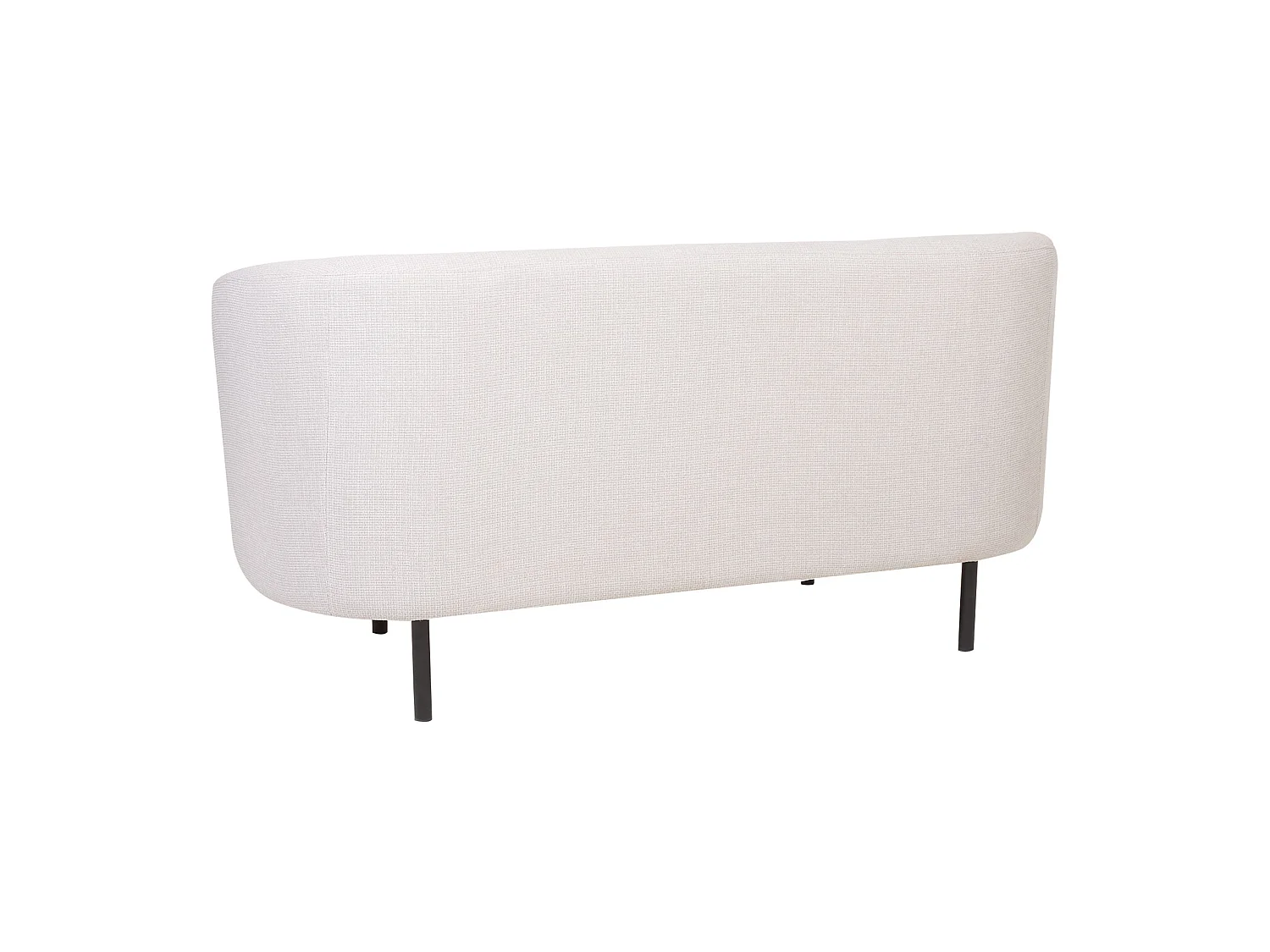 Canapé 2 places LOEN Tissu Beige clair