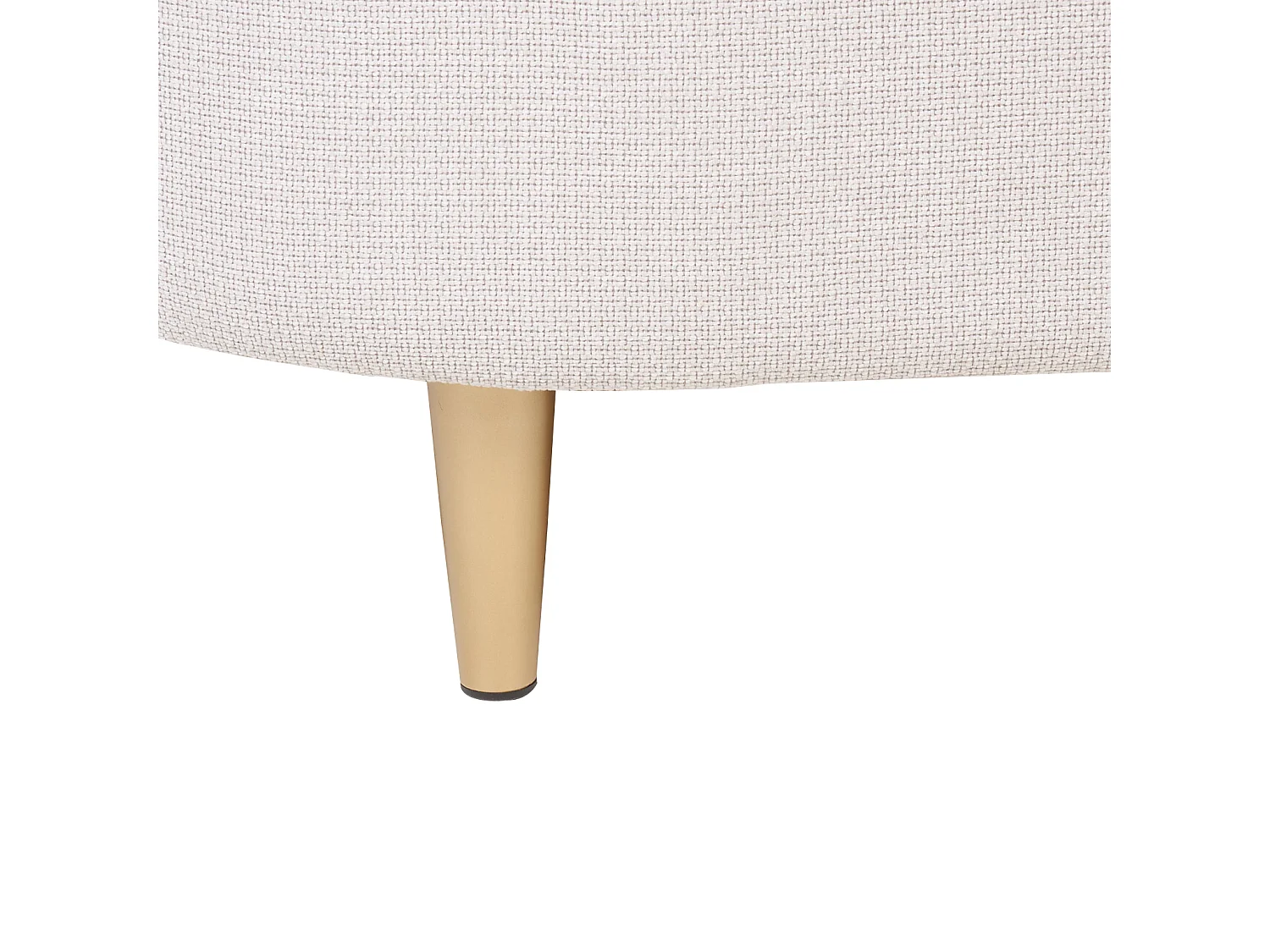 Canapé 2 places LOEN Tissu Beige clair