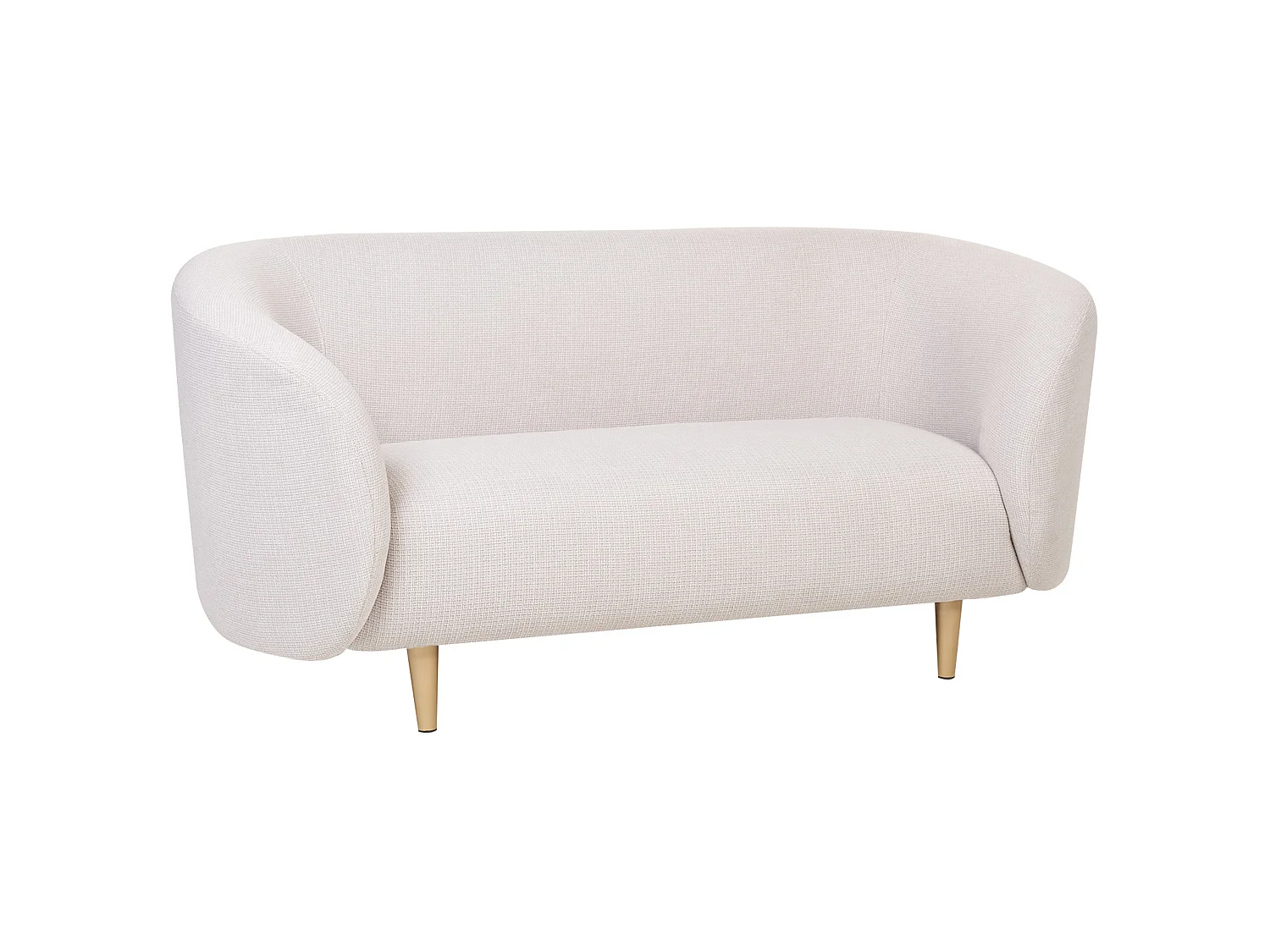 Sofa LOEN Jasnobeżowy dla 2 osób