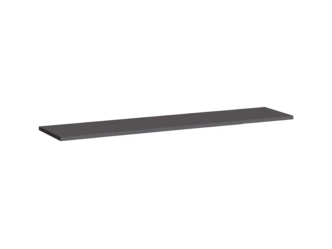 Wandplank 180cm collectie SWITCH. Kleur grijs.