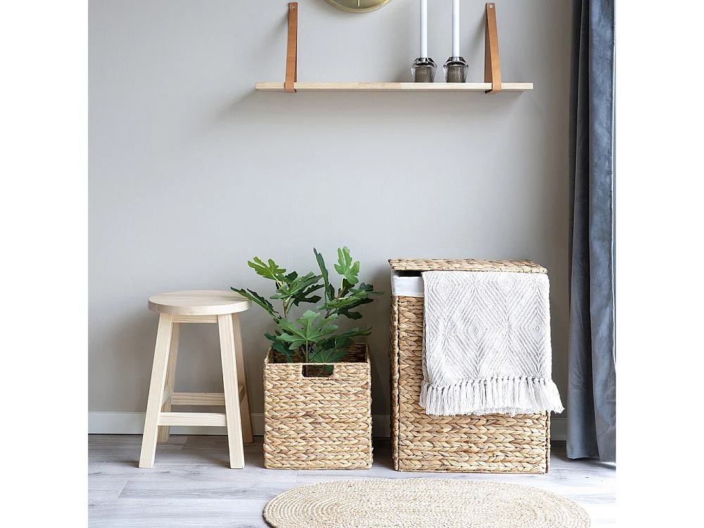 Cort II - Plaid en coton 130x160cm : Couleur - Beige