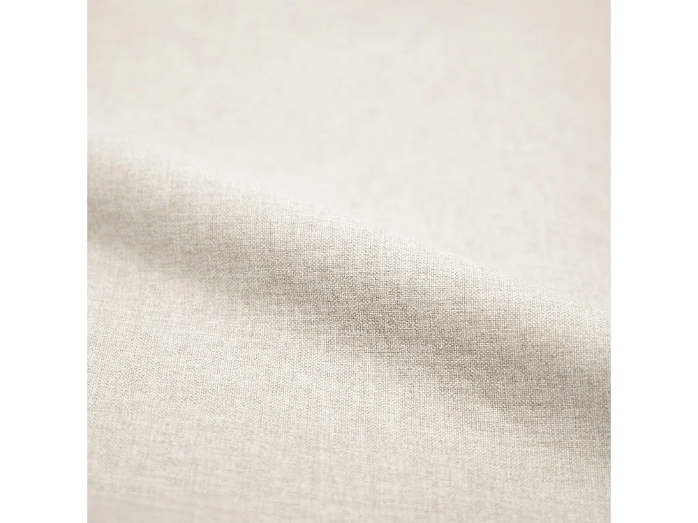 Set di 2 sedie in tessuto bouclé beige con gambe in metallo - Verner