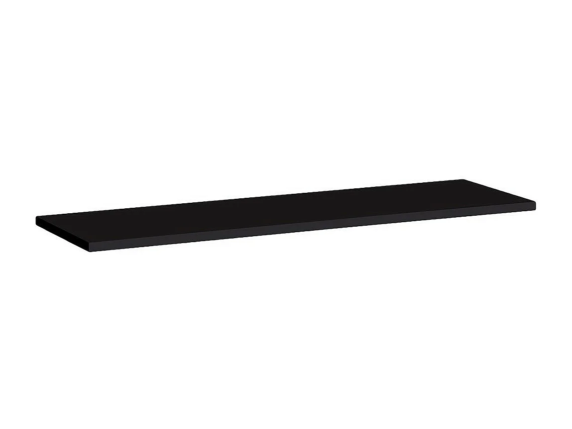 Wandplank 120 cm SWITCH - Kleur zwart - Modern en praktisch design