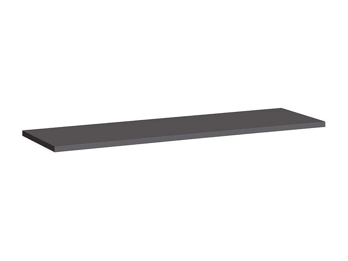 Wandplank 120cm collectie SWITCH. Kleur grijs.