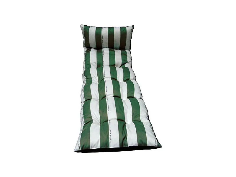 Bain de soleil Flocons Cancale Jp - 180 x 56 x 10 cm - Vert