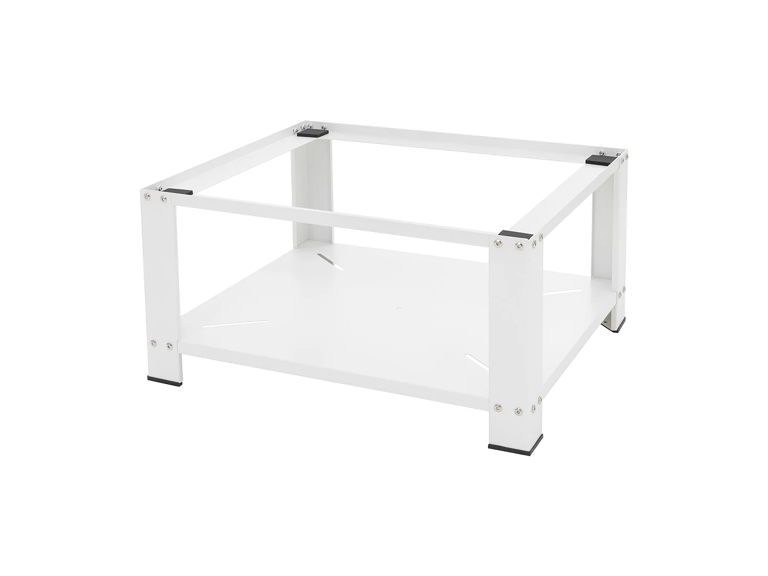 Soporte de elevación Universal para lavadora o secadora blanco 54 x 63 x 32 cm