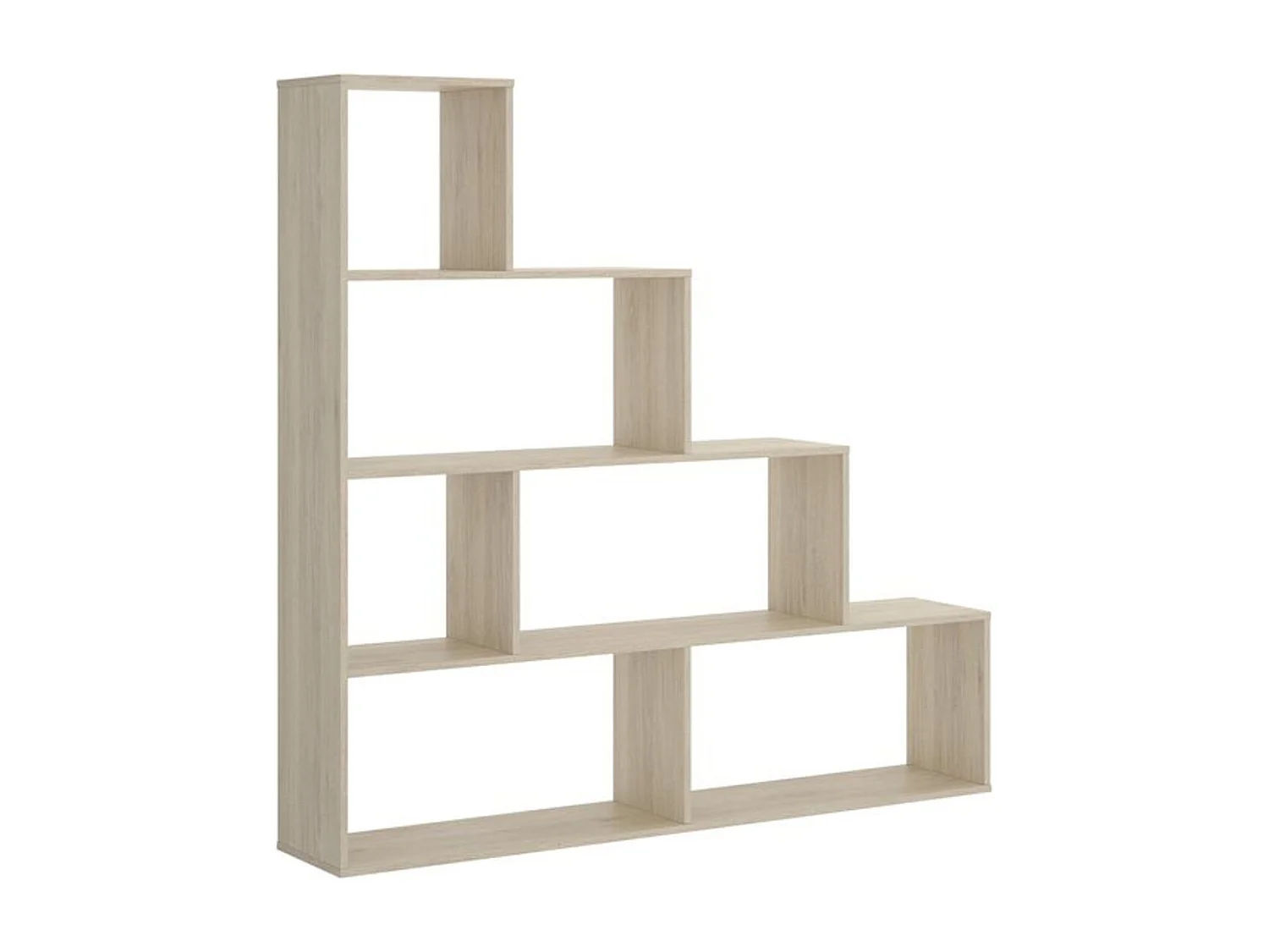 Estantería Ten 6 compartimentos natural 145x145x29 cm