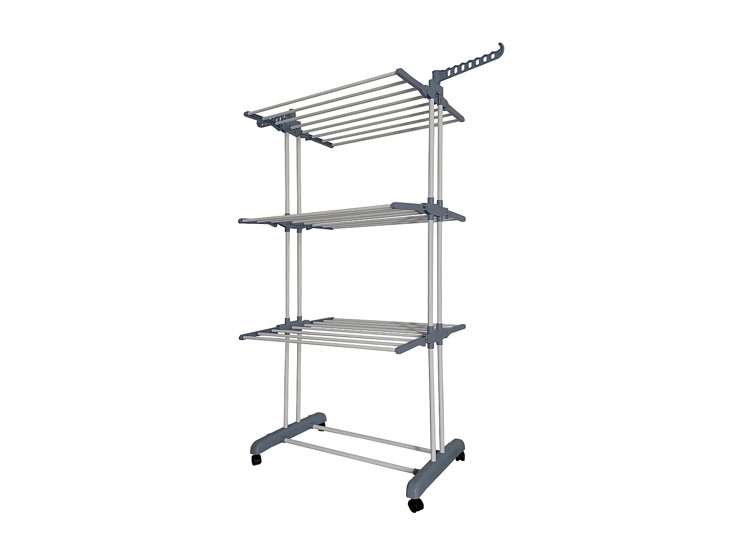 Stendibiancheria verticale pieghevole XXL 3 livelli