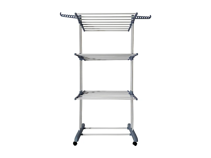 Stendibiancheria verticale pieghevole XXL 3 livelli