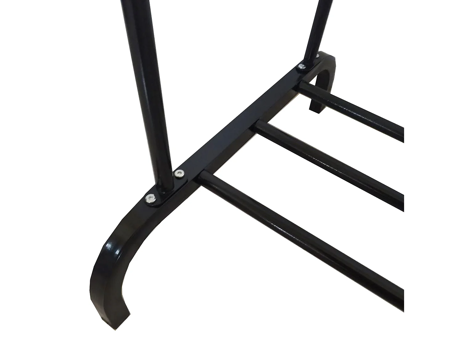 Stender Appendiabiti Doppio in Metallo Nero 150x110x 54 Nyana Home