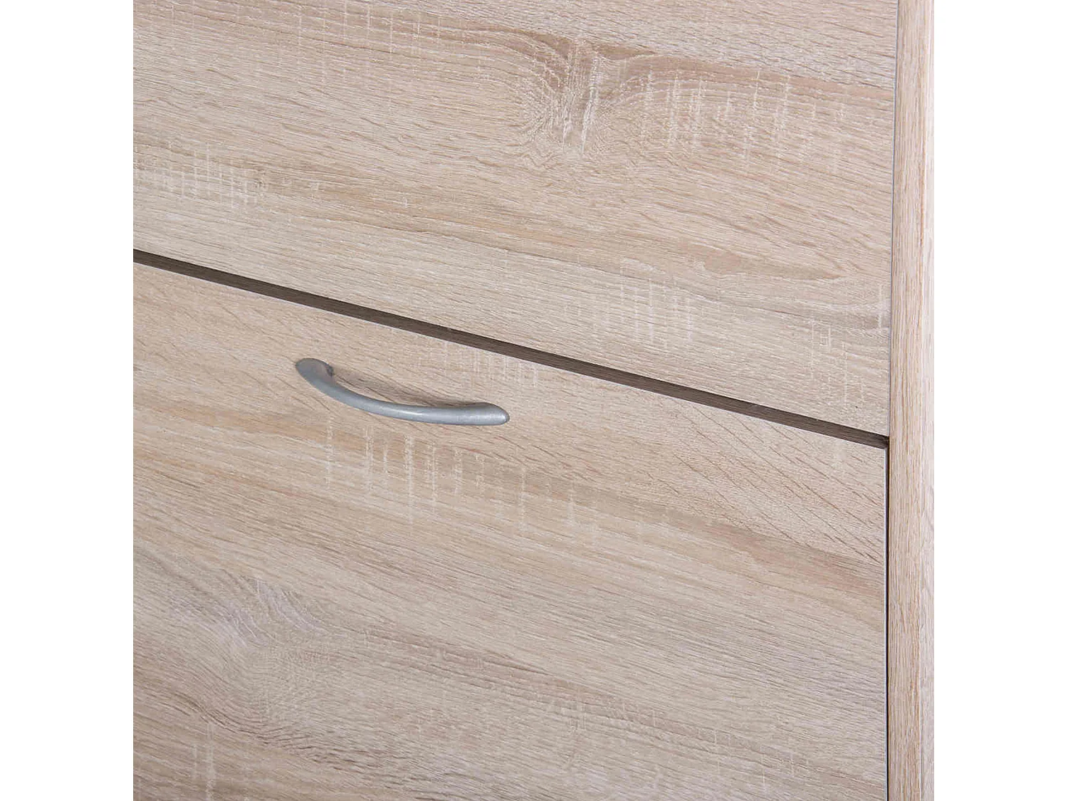 Meuble à chaussures 4 tiroirs en bois imitation chêne - MC7042